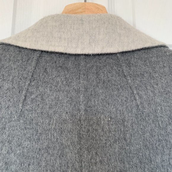 Theory Sileena Reversible Wool Coat - Picture 9 of 12